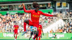 Ghanaian teenager Caleb Yirenkyi named best Young Player of the Month in Denmark