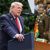 President Donald Trump via Evan Vucci / AP and President John Mahama via  .facebook.com/JDMahama/photos