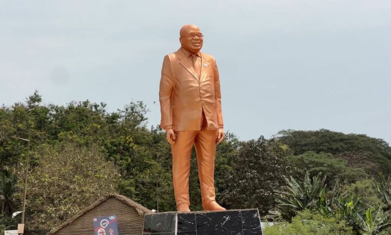 Statue of former President Nana Akufo-Addo