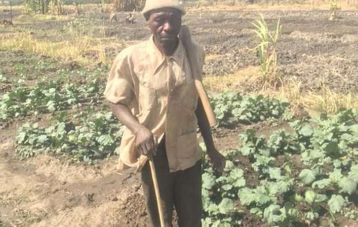 blind farmers in Ghana