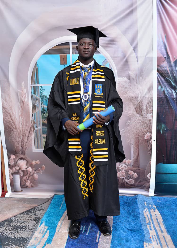 Abdul-Rasheed graduates with a first-class honours