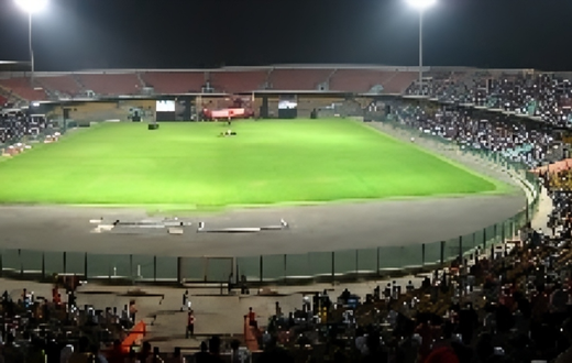 Accra Sports Stadium floodlights not working 5 days to Ghana World Cup qualifier