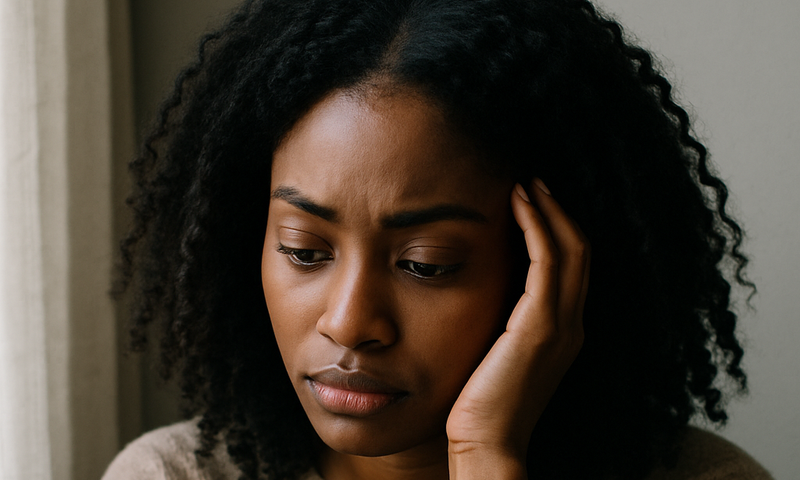 A lady in distress