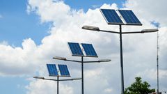 Solar streetlights