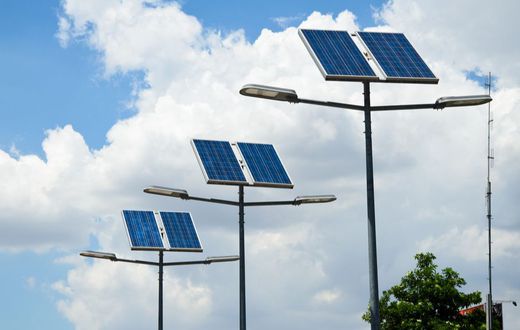 Solar streetlights