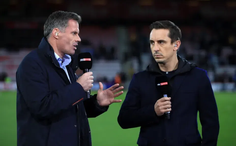 Gary Neville and Jamie Carragher