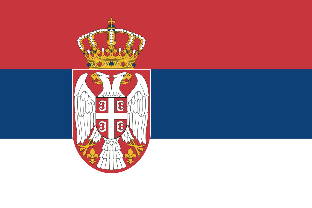 National Flag of Serbia