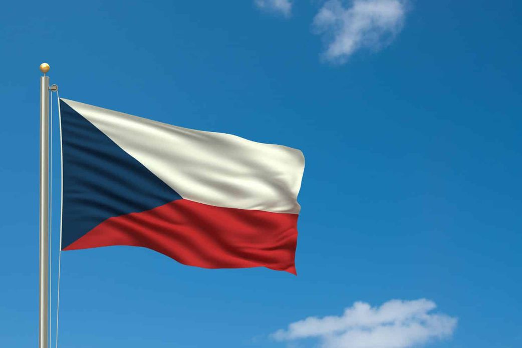 The Czech flag via rjtravelagency.com