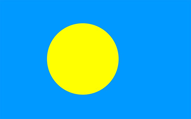 Palau Flag via palaugov.pw