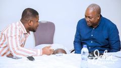 Sammy Gyamfi and Mahama
