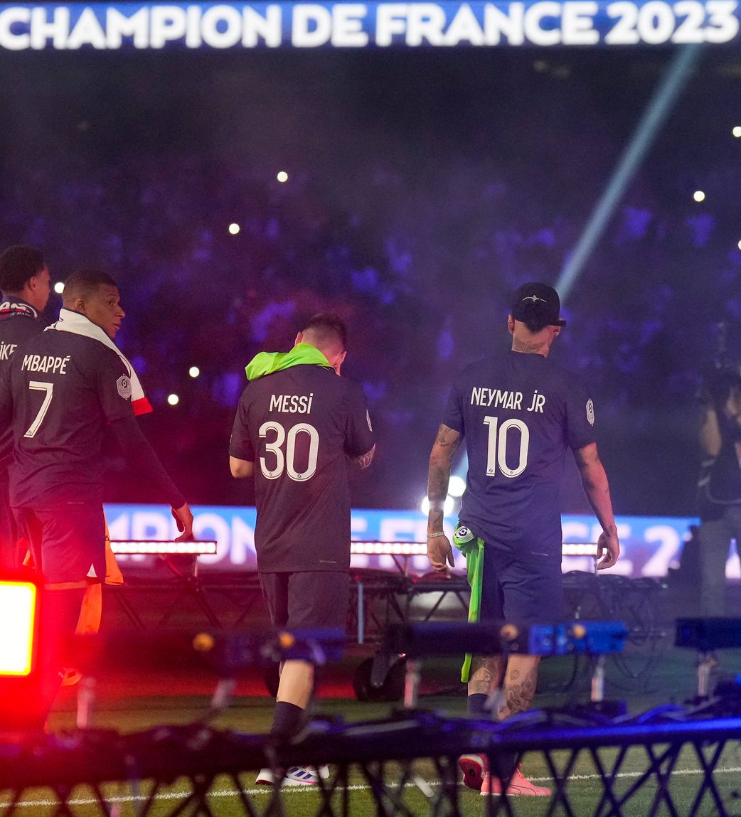 Mbappe, Messi, Neymar
