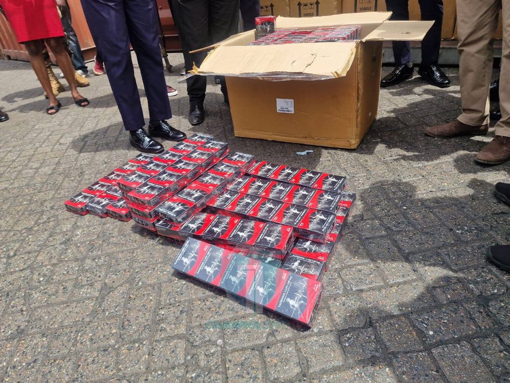 GH₵20 million worth of opioids seized at Tema Port (video)