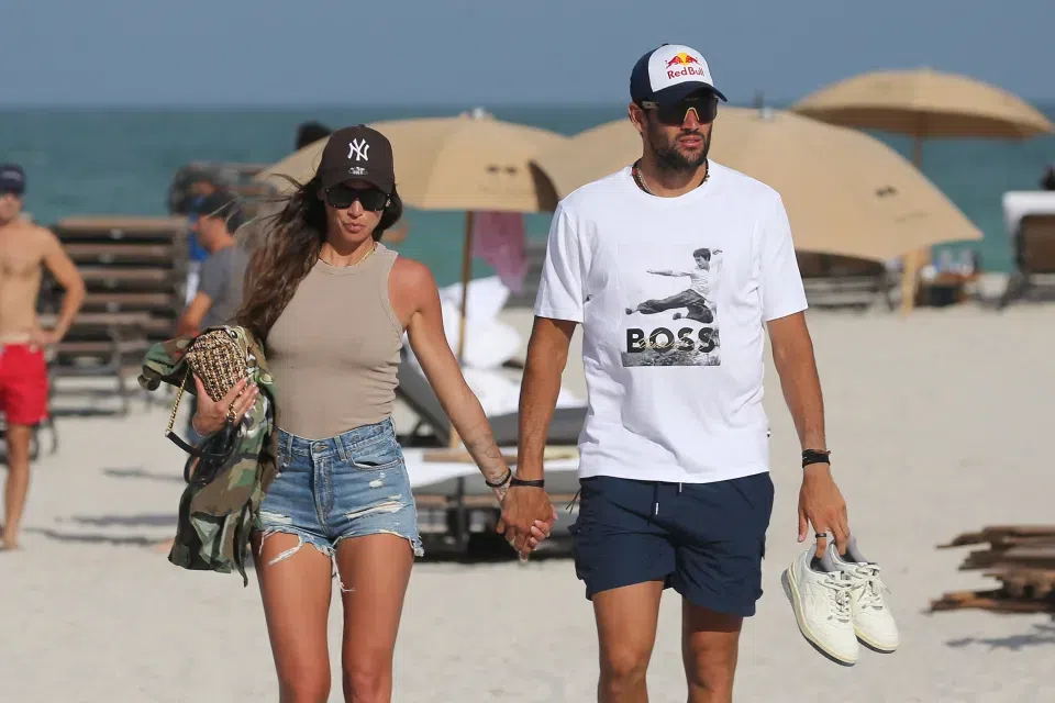 Matteo Berretini and Melissa Satta