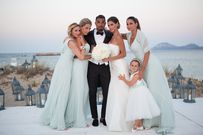 Kevin-Prince Boateng and Melissa Boateng wedding