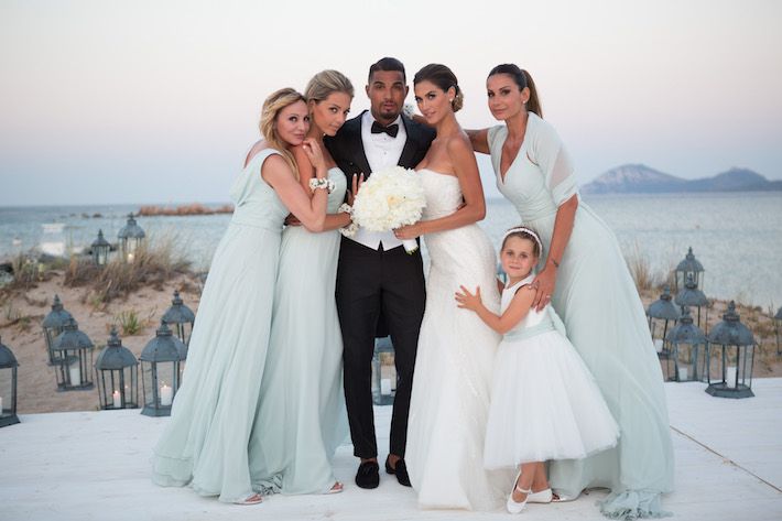 Kevin-Prince Boateng and Melissa Boateng wedding