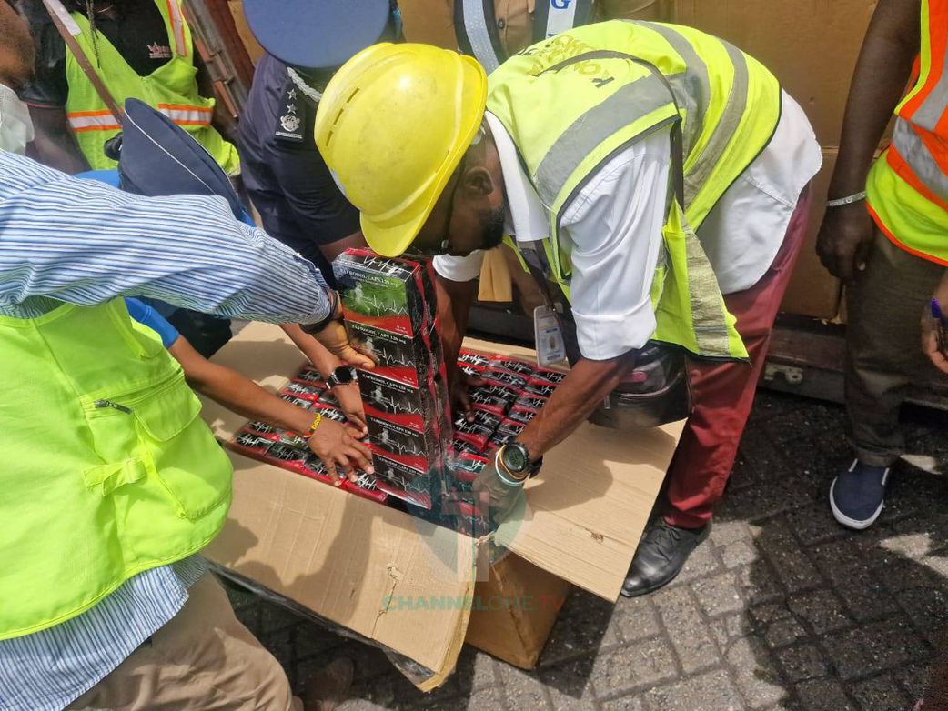 GH₵20 million worth of opioids seized at Tema Port (video)