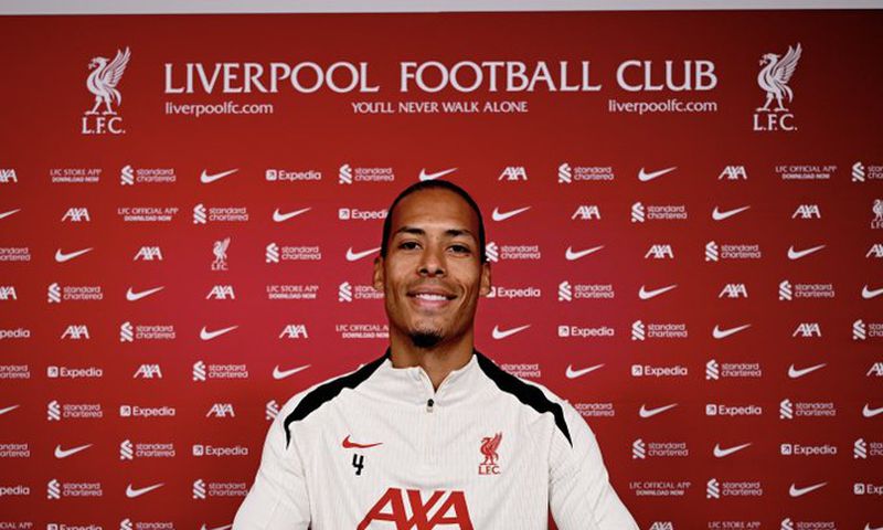No PSG move: Virgil van Dijk stuns fans with new Liverpool deal