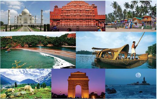 Top 7 breathtaking places to visit in India as a tourist
