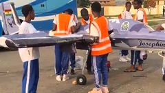Afua Kobi Ampem Girls’ SHS STEM students build surveillance drone for Ghana Air Force