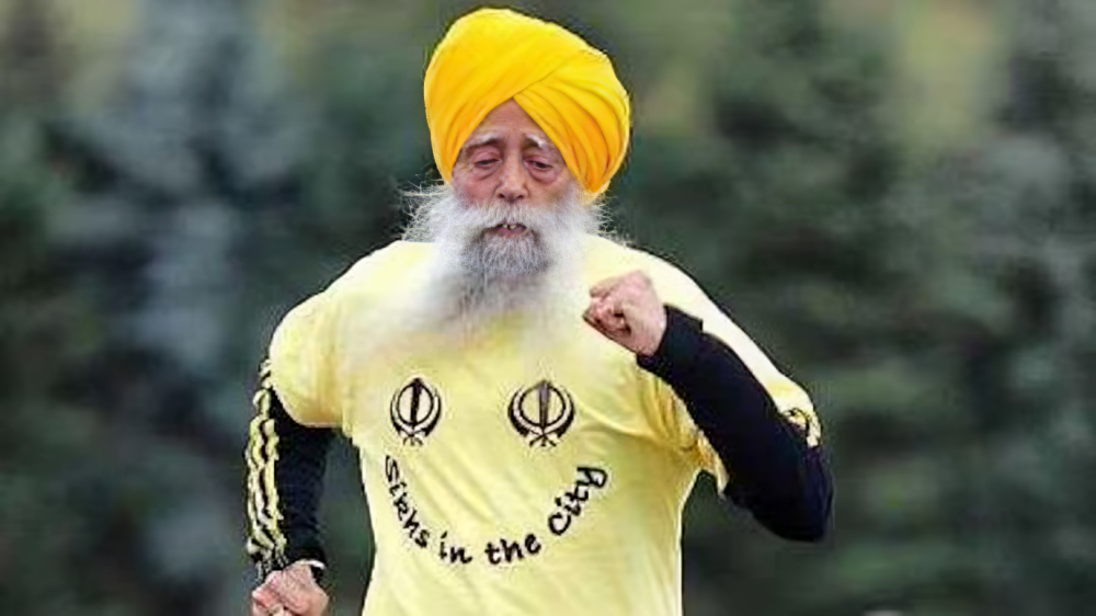 Fauja Singh - world's oldest marathon runner
