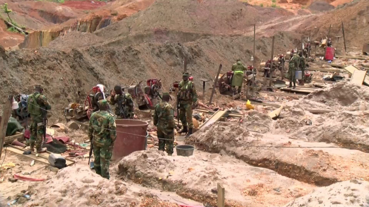 Gov’t to permanently station soldiers in 44 galamsey hotspots and water bodies