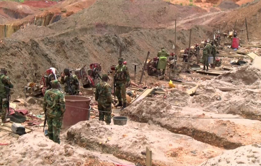 Gov’t to permanently station soldiers in 44 galamsey hotspots and water bodies