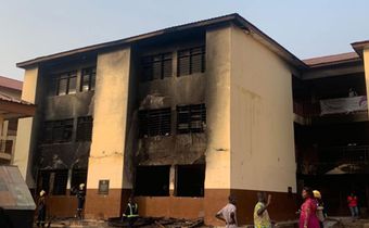 Police investigate fire outbreak at Kwashieman Cluster of Schools