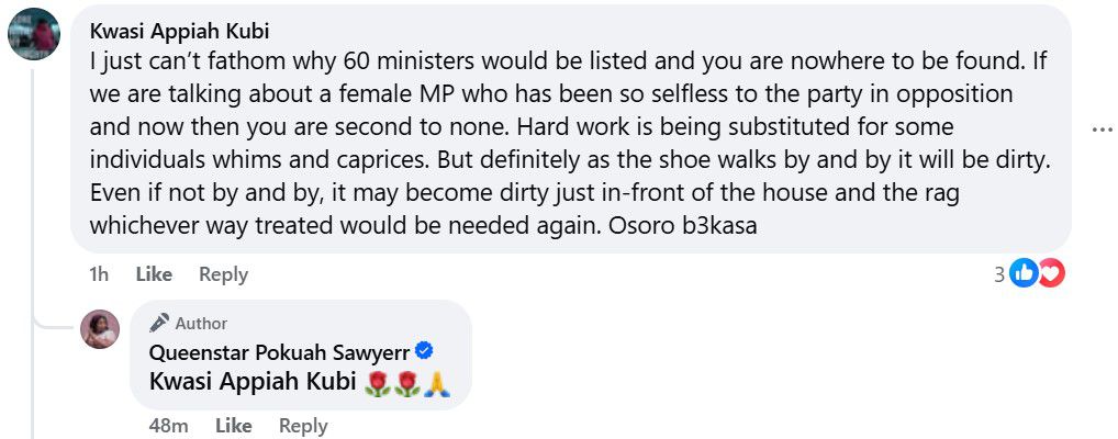 ‘The shoe will be dirty again’ - Top NDC MP subtly jabs Mahama over appointment snub