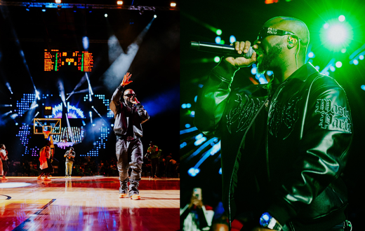 King Promise thrills fans at Africa’s biggest basketball event (Video)