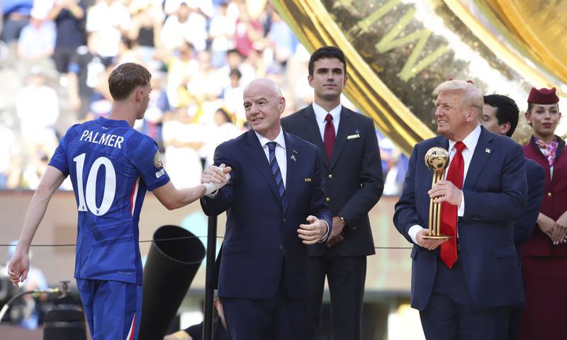Cole Palmer reminds me of myself - Donald Trump compares himself to Chelsea star