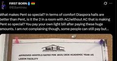 UG’s Pent hostel sparks outrage with astronomical GH₵40k room fee