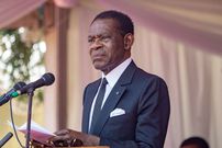 Teodoro Obiang Nguema MbasogoPhotographer: Zinyange Auntony/AFP/Getty Images