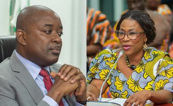 Deputy Minister of Health, Dr Grace Ayensu-Danquah, and  Director-General of the Ghana Tertiary Education Commission (GTEC), Prof Ahmed Jinapor,