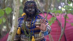 The Kingdom of Kubala's 'King Atehene'. Pic: PA