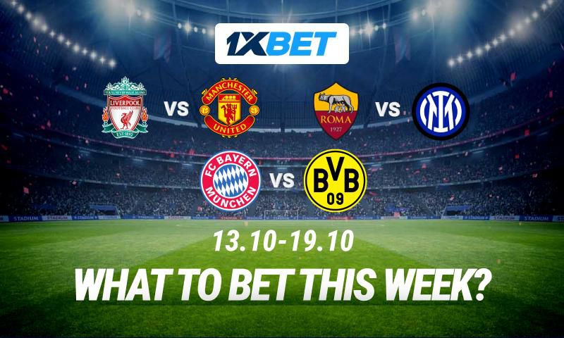 Battle of the giants in Serie A, Der Klassiker and the Northwest derby: get your adrenaline rush from the biggest matches of the week!