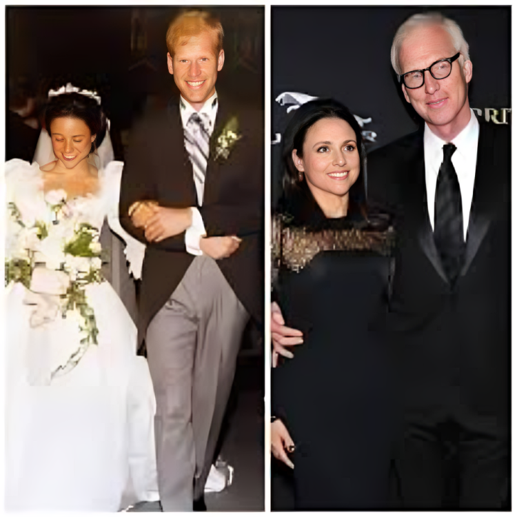 8. Julia Louis-Dreyfus and Brad Hall (Married in 1987 – Over 37 years together)