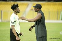 Mohammed Kudus and Asamoah Gyan