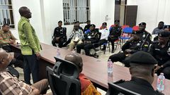 Minister slams police officers for allegedly accepting bribes from illegal miners