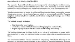 Mpox cases in Ghana rise to 4 as Accra, Western Region report infections