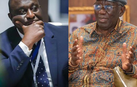 Alan Kyeremanten and Former President Kufuor