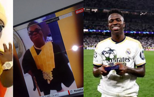Shatta Bundle video featured in Ballon d’Or stream to mock Real Madrid star Vinicius Junior