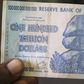 Zimbabwean trillion dollars [wsj]