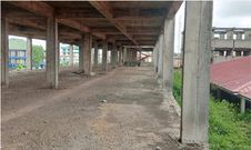 The project of the Krofrom Market was started in 2008 by former President Kuffuor and abandoned in 2008. Picture: Ghana News Agency (Screenshot)