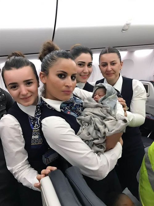 The country whose airspace the plane is in might offer nationality to the baby [HuffPost]