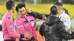 Faruk Koca punching referee Meler