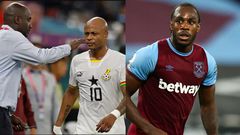 Dede Ayew is getting older – West Ham's Michail Antonio says Otto Addo dropping Ayew ‘normal’