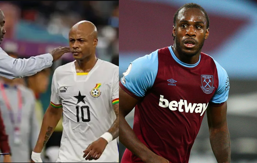 Dede Ayew is getting older – West Ham's Michail Antonio says Otto Addo dropping Ayew ‘normal’