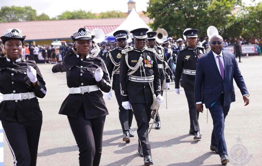 3. The look and feel of Police training school under Dampare beautiful - Bawumia