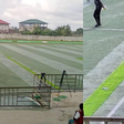 Room carpet used to patch Ghana Premier League team’s Astroturf pitch