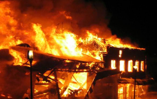 Fire outbreak